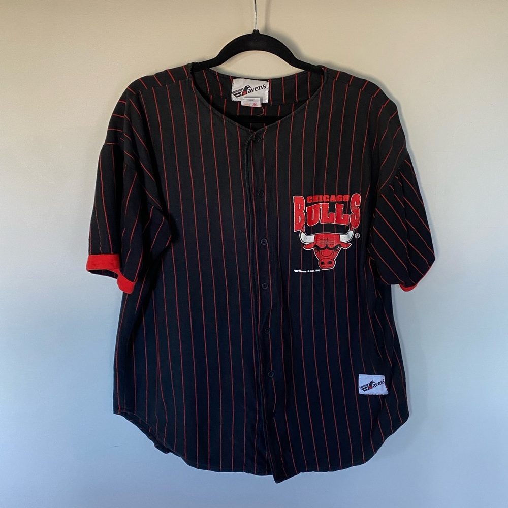 Vintage Chicago Bulls NBA Button Shirt